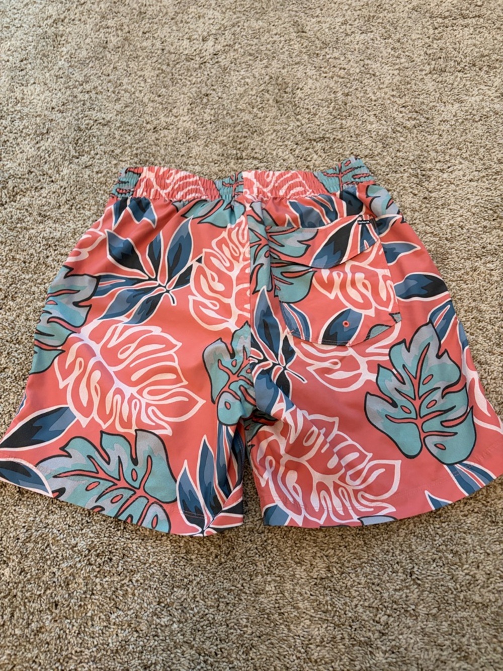 Hurley Mens Tropical Swim Trunks - Picture 4 of 4